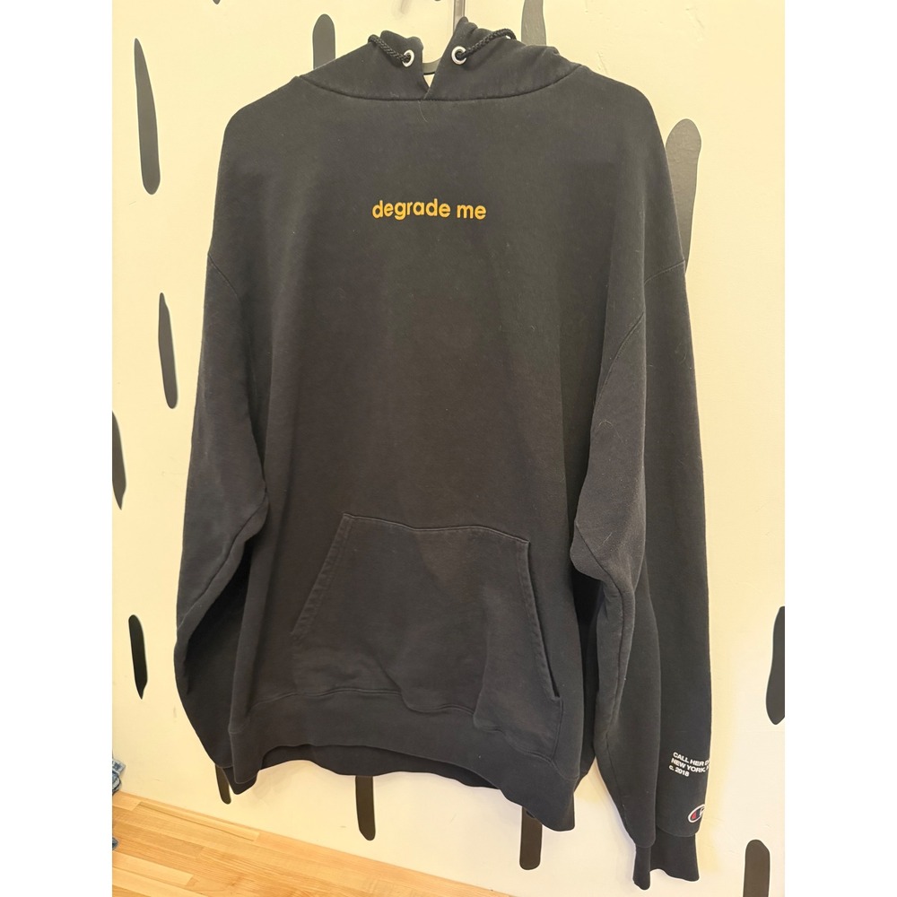 Call Her Daddy Podcast Champion Stool Degrade Me Hoodie - Large‎
